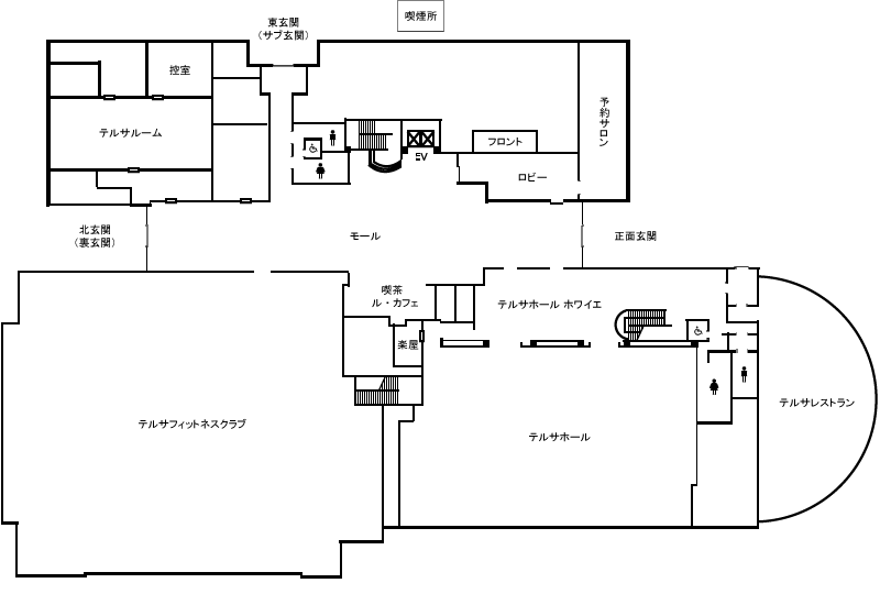 1Fフロアマップ