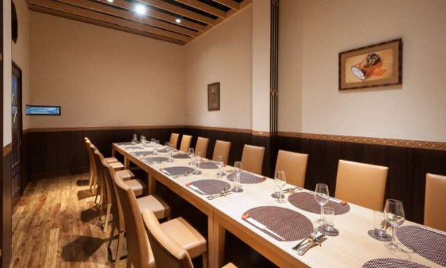 レストラン個室