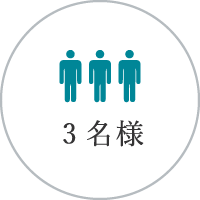 3名様