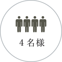 4名様