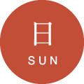 日曜日（Sunday）